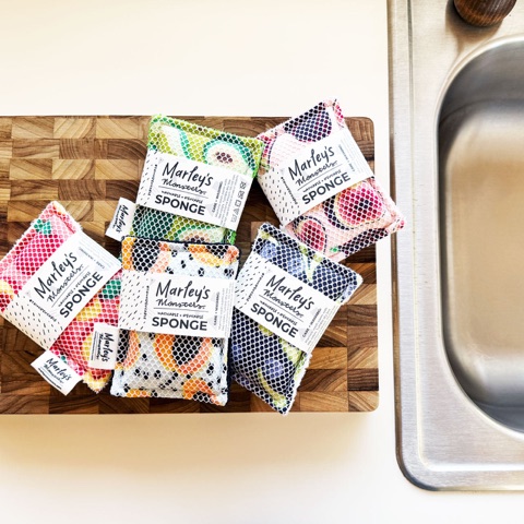 Marley’s Monsters Washable Sponge, Juicy Fruits